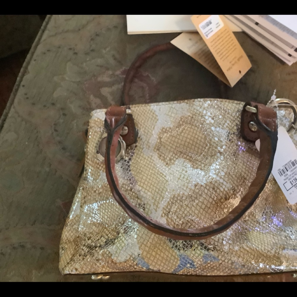 Patricia Nash Snakeskin! NWT Change purse included this edition is now Vintage!